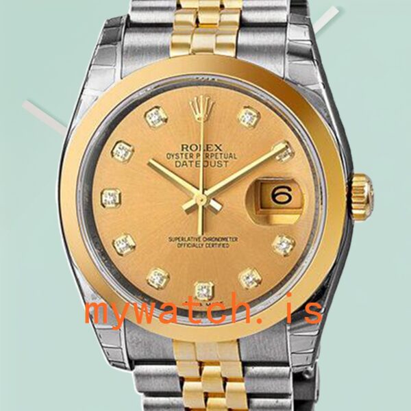 Rolex Datejust Men's 116203CDJ 36mm Stainless Steel Automatic
