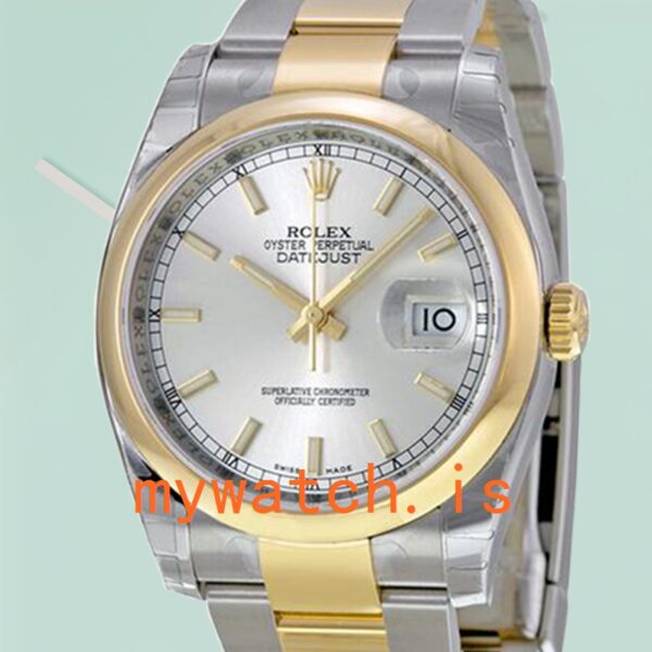 Rolex Datejust Men's 116203SSO 36mm Stainless Steel Silver-tone