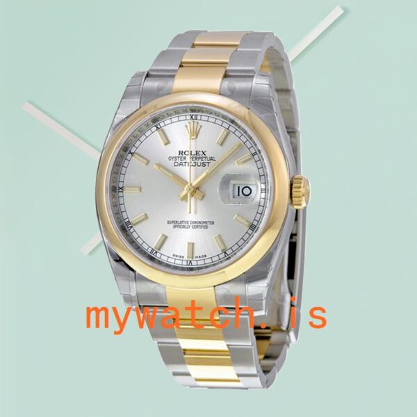 Rolex Datejust Men's 116203SSO 36mm Stainless Steel Silver-tone - Image 2