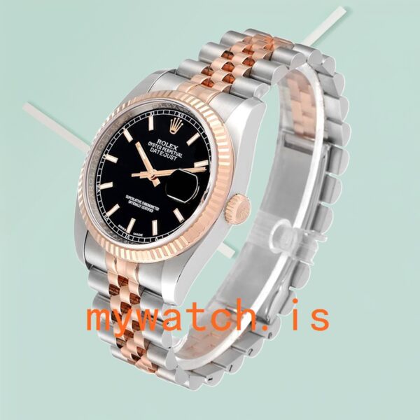 Rolex Datejust Men's 116231 36mm Automatic Black Dial - Image 3