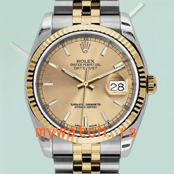 Rolex Datejust 36mm 116233-CSJ Men's Jubilee Bracelet Stainless Steel