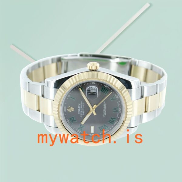 Rolex Datejust 116233GYRO Men's 36mm Silver-tone - Image 3