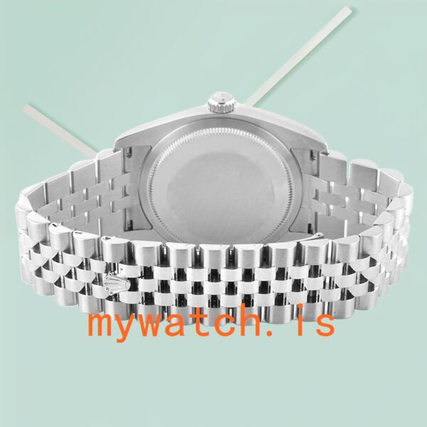 Rolex Datejust Men's 36mm 116234BKMDJ Mother of Pearl Dial Silver-tone - Image 4