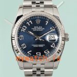 Rolex Datejust Men's 116234BLCAJ 36mm Stainless Steel
