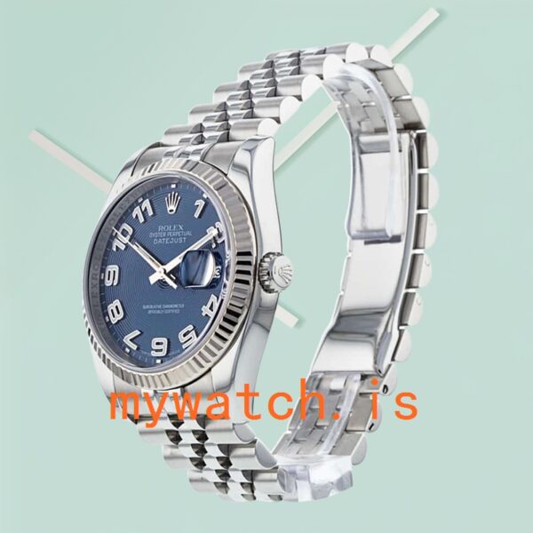 Rolex Datejust Men's 116234BLCAJ 36mm Stainless Steel - Image 3