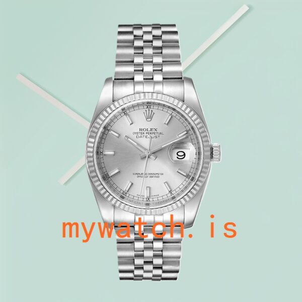 Rolex Datejust 116234SSJ Men's 36mm Silver-tone Automatic - Image 2