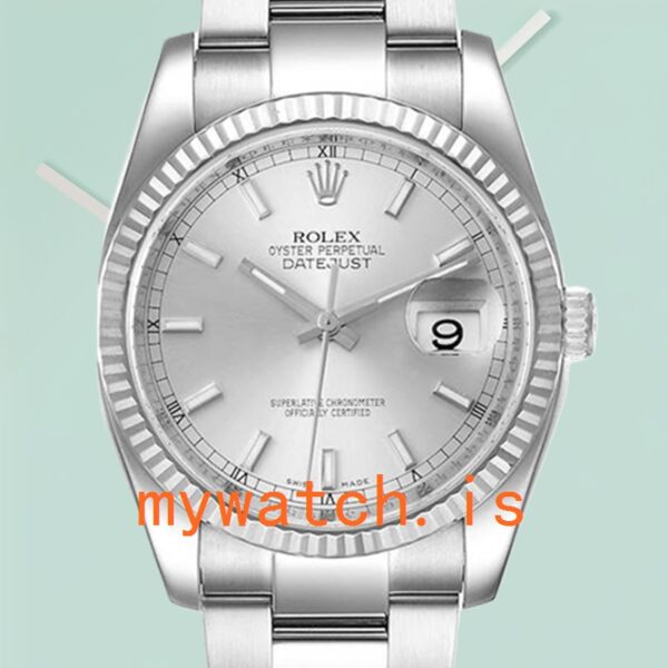 Rolex Datejust 116234SSO Men's 36mm Automatic Silver Dial