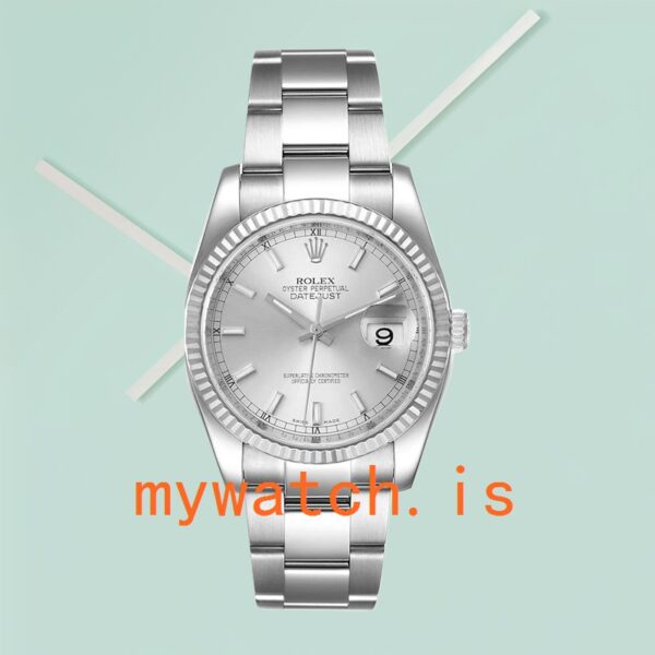 Rolex Datejust 116234SSO Men's 36mm Automatic Silver Dial - Image 2