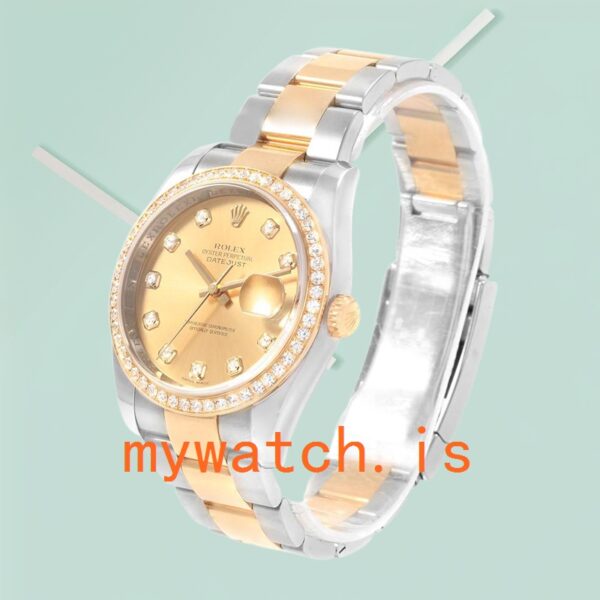 Rolex Datejust 36mm Men's 116243CDO Oyster Bracelet - Image 3