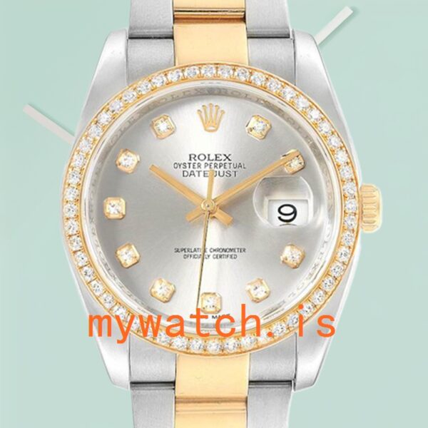 Rolex Datejust 116243SDO 36mm Men's Automatic Silver Dial