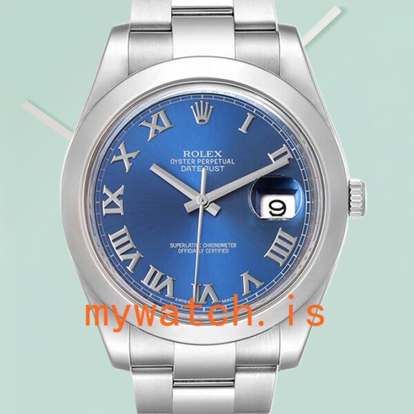 Rolex Datejust Men's 116300-72210 41mm Stainless Steel Blue Dial