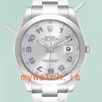 Rolex Datejust 41mm Men's 116300 Blue Dial Silver-tone