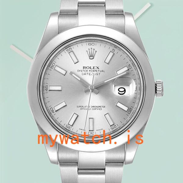Rolex Datejust 41mm Men's 116300SSO Silver Dial