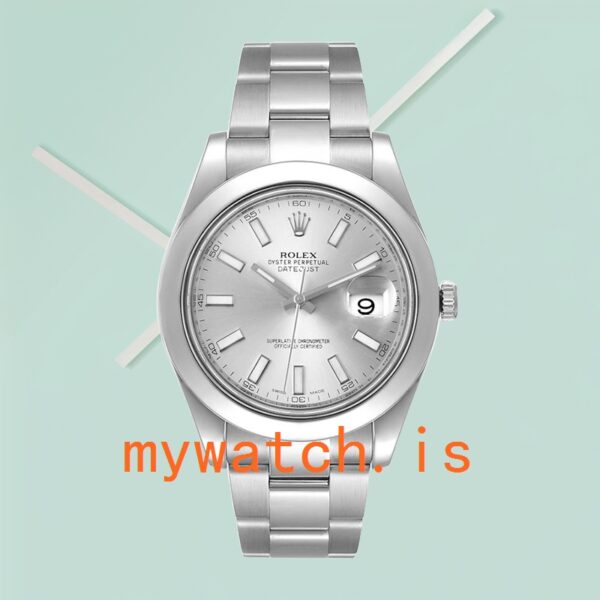 Rolex Datejust 41mm Men's 116300SSO Silver Dial - Image 2