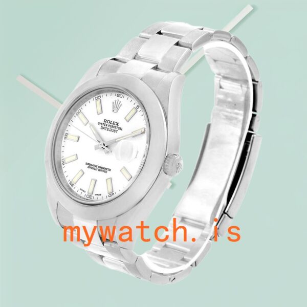 Rolex Datejust Men's 41mm 116300WSO Silver-tone Stainless Steel - Image 3