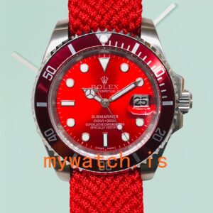 Rolex Submariner 40mm Men's 116610Coke Automatic Knitted Strap