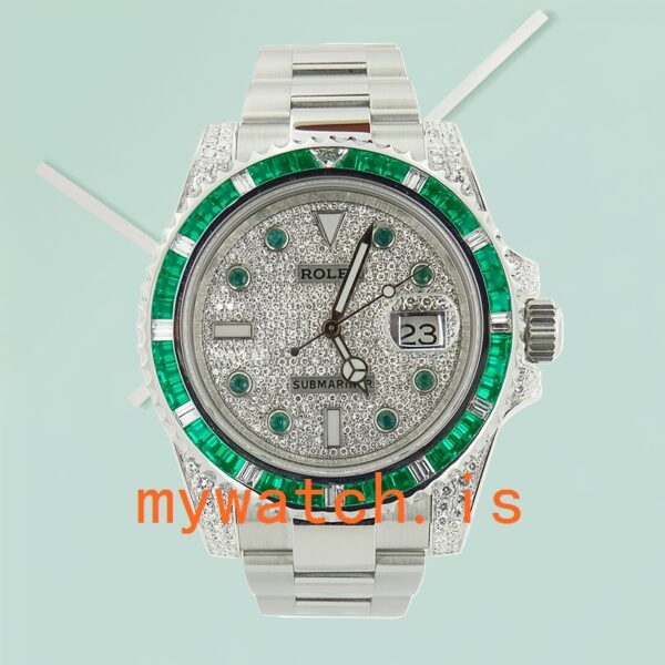 Rolex Submariner 40mm Men's 116659 Diamond Bezel - Image 2