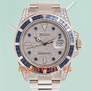 Rolex Submariner Men's 40mm 116659 Automatic Diamond Bezel