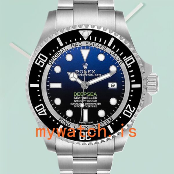 Rolex Sea-Dweller 116660-98210 44mm Men's Silver-tone Oyster Bracelet