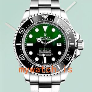 Rolex Deepsea Men's 44mm 116660 Green Dial Oyster Bracelet