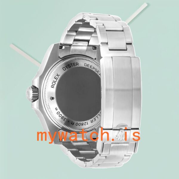 Rolex Deepsea Men's 44mm 116660 Green Dial Oyster Bracelet - Image 4