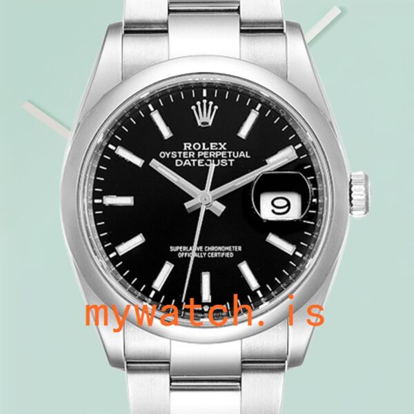 Rolex Datejust Men's m126200-0004 36mm Stainless Steel Silver-tone