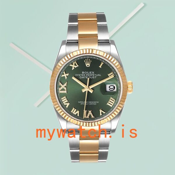 Rolex Datejust m126233-0026 36mm Men's Silver-tone Automatic - Image 2