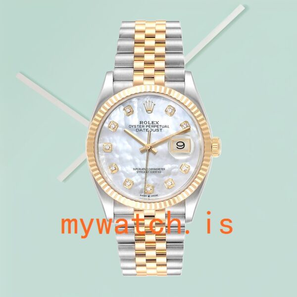Rolex Datejust 36mm m126233-0023 Men's Jubilee Bracelet - Image 2