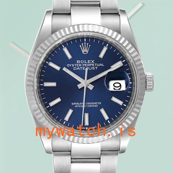 Rolex Datejust 126234BLSO Men's 36mm Blue Dial