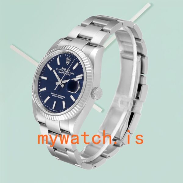 Rolex Datejust 126234BLSO Men's 36mm Blue Dial - Image 3