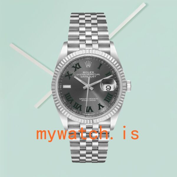 Rolex Datejust m126234-0045 36mm Men's Wimbledon Dial - Image 2