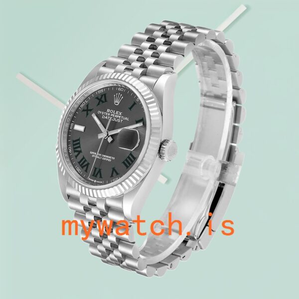 Rolex Datejust m126234-0045 36mm Men's Wimbledon Dial - Image 3