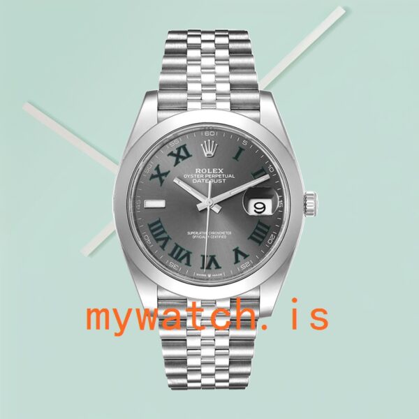 Rolex Datejust m126300-0014 41mm Men's Automatic Wimbledon Dial - Image 2