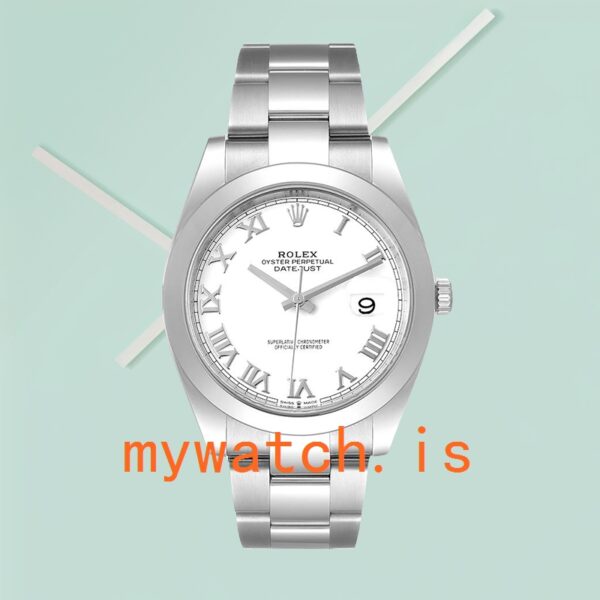 Rolex Datejust 41mm Men's m126300-0015 White Dial Stainless Steel - Image 2
