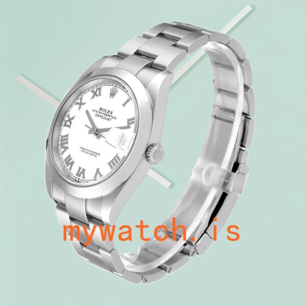 Rolex Datejust 41mm Men's m126300-0015 White Dial Stainless Steel - Image 3