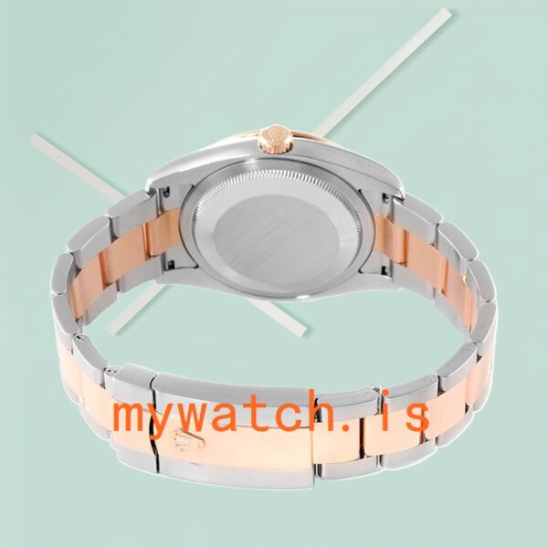 Rolex Datejust m126301-0007 41mm Men's Pink Dial Silver-tone - Image 4