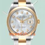 Rolex Datejust Men's 41mm m126303-0017 Mother of Pearl Dial Oyster Bracelet