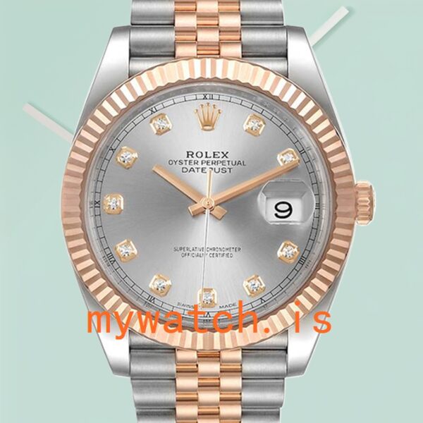 Rolex Datejust 41mm Men's 126331 Silver-tone Stainless Steel