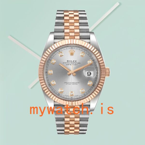 Rolex Datejust 41mm Men's 126331 Silver-tone Stainless Steel - Image 2