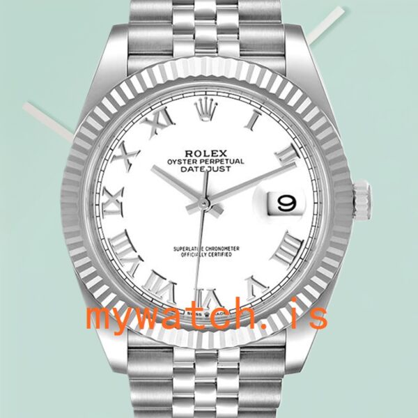 Rolex Datejust 126334WRJ Men's 41mm White Dial