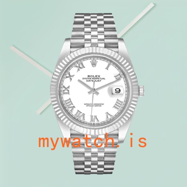 Rolex Datejust 126334WRJ Men's 41mm White Dial - Image 2