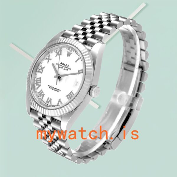 Rolex Datejust 126334WRJ Men's 41mm White Dial - Image 3