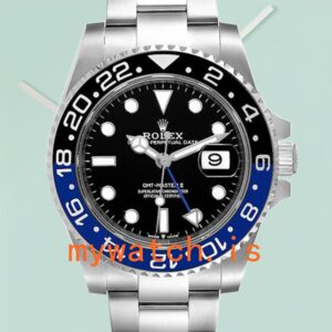 Rolex Gmt Master Ii Men's m126710blnr-0003 40mm Silver-tone Oyster Bracelet
