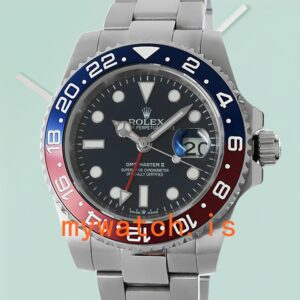 Rolex Gmt Master Ii Men's 40mm m126710blro-0002 Silver-tone