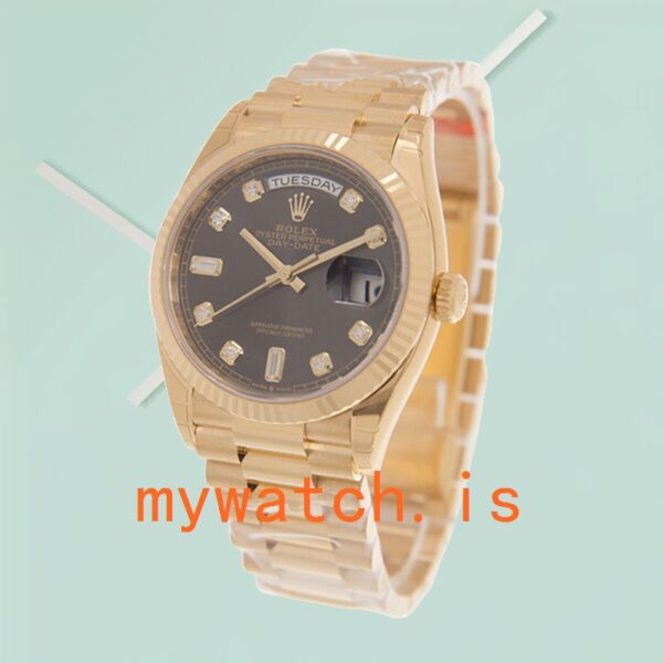 Rolex Day-date 36mm m128238-0022 Unisex Gold-tone - Image 3