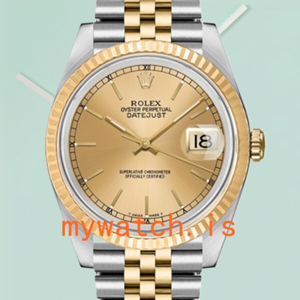 Rolex Datejust 16233CSJ Men's 36mm Automatic