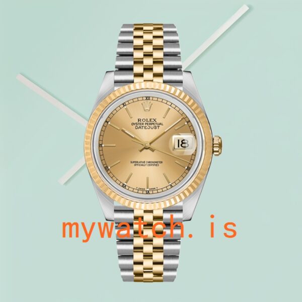 Rolex Datejust 16233CSJ Men's 36mm Automatic - Image 2