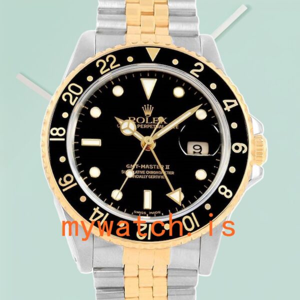 Rolex Gmt Master 40mm 16713BKSJ-1 Men's Automatic