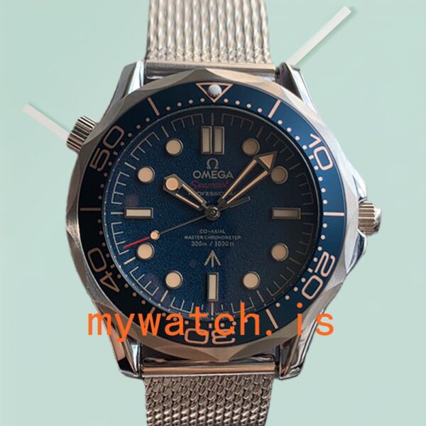 Omega Seamaster James Bond 007 Men 42 mm 210.90.42.20.01.001 Asian Automatic Strap - Image 4