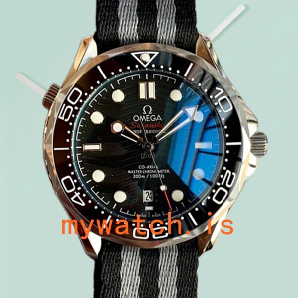 Omega Seamaster Men 42mm 210.92.44.20.01.002 Asian Movement Strap